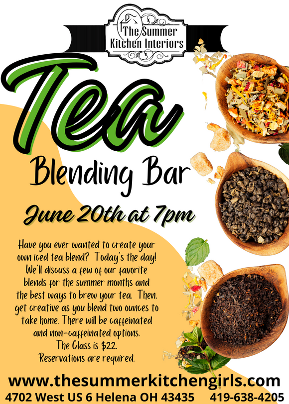Tea Blending Bar