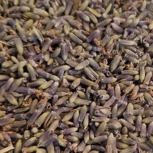 We love using this lavender in many recipes!  Can be used as a tea on its own or mixed in with your favorite teas.  1oz Lavender buds. Mild with slight pungent and a distinctive floral perfume character.