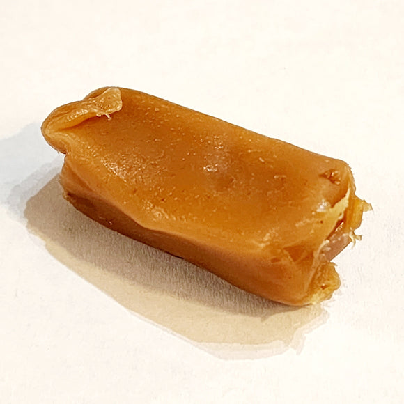 The fruitcake caramel has spicy warm notes of fall and holiday spice and is filled with pecans and real fruit (apricot, pineapple, cherries). The flavor is amazing!!!  1 single caramel