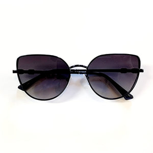 Deep Navy Sunglasses: Cat Eye