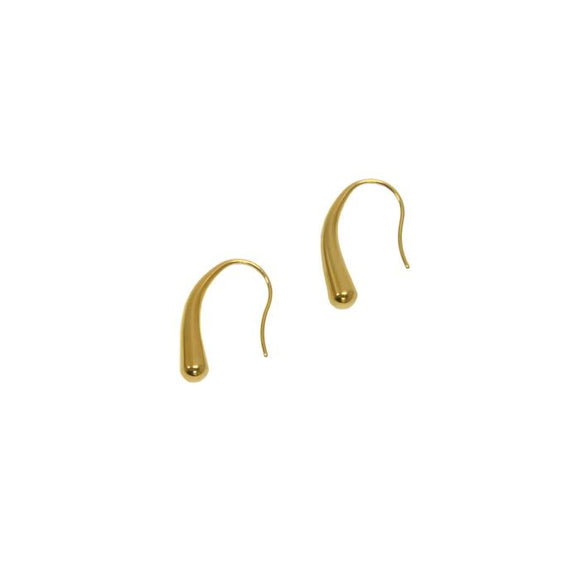 This gold drop earring is an easy way to elevate your outfit and can be worn from day to evening!  

1/8