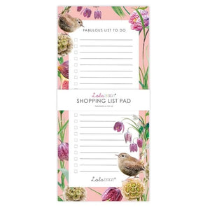 <p><span>Stay organized and keep on track with our "Fabulous List To Do" magnetic pad! This high-quality notepad has 52 tear-off pages and a beautiful, colorful botanical wren design</span></p> <p><span>52&nbsp;Pages.</span></p> <p><span data-mce-fragment="1">Approximately 4"W x 8.25"H</span></p>