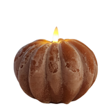 Make it a beautiful fall with one of our LED pumpkin candles! It's a rich burnt orange color that has a white frosted distressed finish. The LED light can be turned on, off or can be put on a timer to come on at the same time the next day (we love this feature!!)&nbsp;

Wax

Requires 2 AA batteries

Approximately 3.5" H (4.75" with flame) x 5" Dia&nbsp;