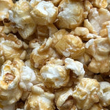 Delicious popcorn topped with a rich, buttery caramel that is finished with sea salt!  Ingredients: Non-GMO popcorn, rice bran oil, pure cane brown sugar, corn syrup (non-HFCS), sea salt, baking soda, cream of tartar, sunflower lecithin.  Dairy-free, gluten-free, no preservatives, non-GMO, nut free & vegan