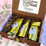 Who needs a Sweet Treat?

This month’s box was inspired by a beautiful bakery case full of delectable treats. Sometimes you just need something sweet! Lately, many customers have come in seeking "sweet" teas to satisfy their cravings, and we believe this box does just tha