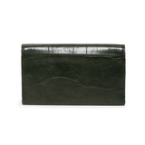 Our best-selling wallet has been updated this season in gorgeous, cruelty-free, embossed crocodile bottle green vegan leather in rich colors that coordinate perfectly with our collection of Croco bags. The Marnie wallet is a small sleek size but with all the functions of a full-size wallet. Featuring multiple credit card slots, billfold pockets and even a zipper coin pocket this wallet has space for everything you need in a slim, compact size. Perfect if you need that smaller wallet for your mini bag!
Produ