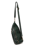 Stay organized on the go with this versatile medium-sized evergreen sling bag featuring a modern silhouette and practical storage. Designed to blend fashion with functionality, it features spacious zip compartments, lightweight construction, and an ergonomic crossbody fit with an adjustable strap. Roomy enough to stow a large wallet, cell phone, even a slim water bottle. The Jas is ideal for city walks, sightseeing, and weekend adventures.
Product Details
Dimensions: 511 in. H x 6.25 in. W x 3 in. D
Removab