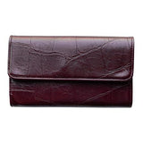 Our best-selling wallet has been updated this season in gorgeous, cruelty-free, embossed crocodile wine vegan leather in rich colors that coordinate perfectly with our collection of Croco bags. The Marnie wallet is a small sleek size but with all the functions of a full-size wallet. Featuring multiple credit card slots, billfold pockets and even a zipper coin pocket this wallet has space for everything you need in a slim, compact size. Perfect if you need that smaller wallet for your mini bag!
Product Detai