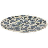 Elevate your next get-together with a Calendula appetizer plate from the Element collection. A pretty blue calendula flower pattern is scattered all over the putty colored plate.&nbsp;

The nature and beauty of reactive glaze is that each piece is unique. There may be slight variations in color, texture, and finish to each perfectly imperfect item.

6.5" Dia

Material: Stoneware with a reactive glaze. Care instructions: Microwave and dishwasher safe.&nbsp;