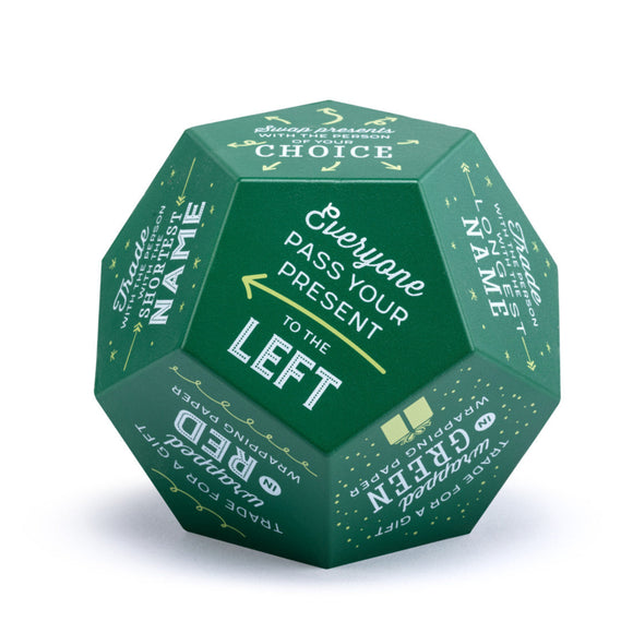 Spend as much time with loved ones as you can this holiday season - and the Gift Exchange 12-Sided Foam Dice is here to help you accomplish just that! Simply follow the prompts on the game and get ready to make memories!

3.5