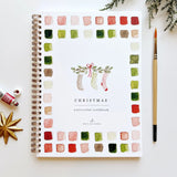 The Christmas Watercolor Workbook includes 12 Christmas-themed illustrations with an example of the finished painting, step-by-step instructions, and a lightly illustrated sketch for you to paint. It's just like a coloring book, but with watercolor! Enjoy this peaceful painting hobby on your own, with children, or with friends. Makes a wonderful gift and is perfect for artists of any age.

12 beginner-friendly illustrations on thick 120lb watercolor paper

Lay-flat pages with spiral binding for hassle-free 