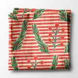 The perfect addition to your retro Christmas decor! These towels are perfect home and kitchen decor, and also makes a great holiday gift. A nice addition to real estate closing, housewarming, and hostess gifts.&nbsp;

Measures approximately 16”x 24”

Made of 80% Polyester and 20% Polyamide.

Design is permanently printed - Single side across whole towel

It is called a waffle weave because the towel has raised looped edges on the surface of the towel in the shape like that on a delicious Belgian Waffle. The