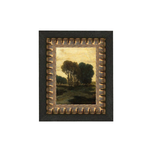 We are obsessed with these little works of art! This one is "Clump of Trees" By Constant Troyon.&nbsp; Printed on premium canvas fabric for a lasting, textured finish and has a handcrafted wooden frame that adds a classic charm.&nbsp; Comes with a paper backing and hanging hardware for easy installation.

Made in the USA: Proudly crafted with quality and care.&nbsp;

Care Instructions: Keep canvas dry to maintain its quality. If smudged or dirty, gently wipe with a dry, soft cloth.