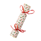 Add festive flair to your holiday gatherings with this party cracker in a pretty holly pattern on a cream background! Perfect for Christmas parties, they bring a cheerful pop to your celebrations, making every moment memorable and bright.&nbsp;

Each contains a die, a game, and a tissue crown

7" H x 1.5" Dia