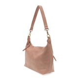 The Danna crossbody is masterfully crafted in our gorgeous new tumbled gloss vegan blush leather to give your look a polished yet casual vibe. Fitted with a top zip closure accented by our signature logo zip pull and two removable and interchangeable shoulder straps; a short shoulder strap to wear snug to the body or a long adjustable, removable crossbody shoulder strap to wear as a crossbody, this slouchy hobo design is perfect for your everyday style.


Dimensions: 9.5 in. H X 10.5 in. W X 3.5 in