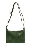 The Danna crossbody is masterfully crafted in our gorgeous new tumbled gloss vegan sea green leather to give your look a polished yet casual vibe. Fitted with a top zip closure accented by our signature logo zip pull and two removable and interchangeable shoulder straps; a short shoulder strap to wear snug to the body or a long adjustable, removable crossbody shoulder strap to wear as a crossbody, this slouchy hobo design is perfect for your everyday style.


Dimensions: 9.5 in. H X 10.5 in. W X 3.5 in. D
T