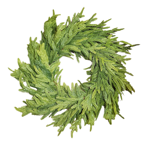 Beautiful & lush, you'll love decorating with our evergreen wreath this holiday season!

24