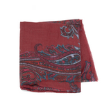 Oh-So-Soft! This beautiful raspberry paisley scaft has accents of blues and turquoises and is absolutely stunnin!

180" L x 65" W

100% Polyester