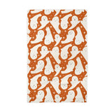 These towels are perfect home and kitchen decor, and also makes a great hostess gift for Halloween parties! A nice addition to gift baskets and make a lovely display at a fall tea or brunch.

Measures approximately 16”x 24”

Made of 80% Polyester and 20% Polyamide.

Design is permanently printed - Single side across whole towel

It is called a waffle weave because the towel has raised looped edges on the surface of the towel in the shape like that on a delicious Belgian Waffle. These “pockets'' that are cre