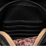 Stay organized on the go with this versatile medium-sized black sling bag featuring a modern silhouette and practical storage. Designed to blend fashion with functionality, it features spacious zip compartments, lightweight construction, and an ergonomic crossbody fit with an adjustable strap. Roomy enough to stow a large wallet, cell phone, even a slim water bottle. The Jas is ideal for city walks, sightseeing, and weekend adventures.
Product Details
Dimensions: 511 in. H x 6.25 in. W x 3 in. D
Removable a