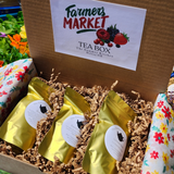 Let’s go to the Farmer’s Market!

We always get excited for our local farmers’ markets as June rolls around. From June through September, we love visiting the markets, picking up fresh produce, homemade breads, and jams. This year, we decided to create a delightful caffeine-free tea box inspired by those summer flavors!&nbsp;