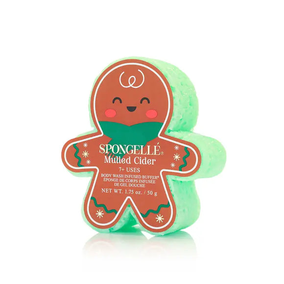 Elevate your shower experience with Spongelle’s® gingerbread-shaped ornament body wash infused buffers® - the perfect way to treat yourself this festive season! Each buffer is shaped like a gingerbread cookie, infused with luxurious body wash to leave your skin feeling soft, smooth, and refreshed. Good for 7+ uses each.

Fragrance Notes:

Top: Fresh Clove Middle: Sweet Rose Base: Warm Cinnamon

4oz

Made in the USA