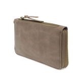 Cool, stylish, and organized, too! This Mushroom wallet has it all! 12 credit card pockets, 2 change pockets and 2 billfold pockets all wrapped in lush tumbled vegan leather, lined with rugged washed canvas, and accented with our new Logo zipper pull. The removable strap lets you carry it as a compact wristlet, too!


Dimensions: 7.75 in. W x 4 in. H x .5 in. D
Full Zip Around Closure
Exterior Zip Pocket on Spine
Removable Wristlet Strap
12 Credit Card Pockets
2 Billfold Pockets
Interior Zipper
Coin Pocket
