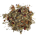 Sip, Sip, Hooray!!!

1oz Apple Pieces, Eucalyptus Leaves, Currants (Currants, Sunflower Oil), Lemongrass, Blackberry Leaves, Melissa Leaves, Greek Mountain Tea, Natural Flavoring, Buchu Leaves, Sweet Blackberry Leaves, Elderberry Blossoms, Rose Petals.