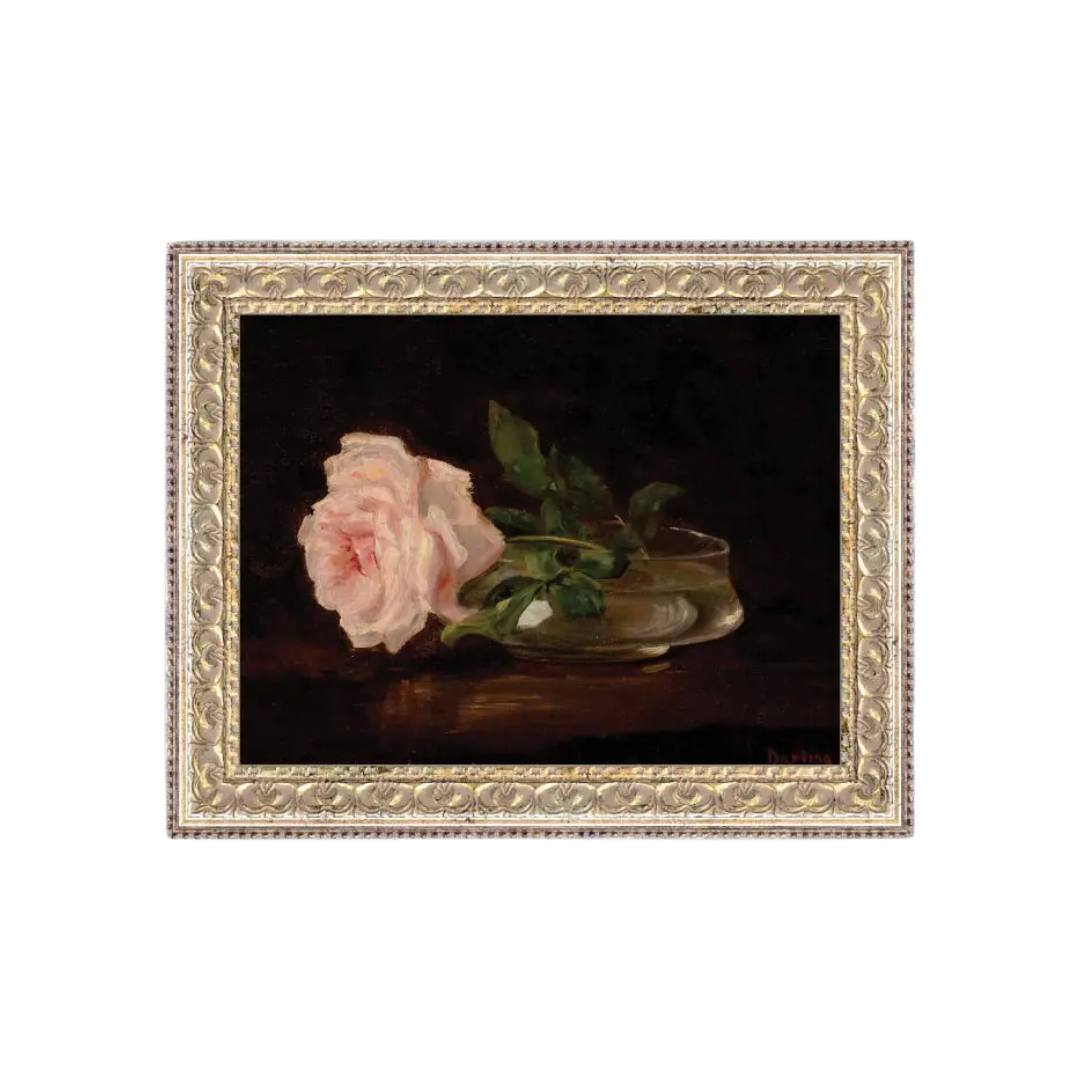 Still Life With Rose 10 x 8 – The Summer Kitchen