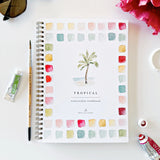 Watercolor workbooks are just like a coloring book, but with watercolor! Enjoy this peaceful hobby on your own, with kids, and with friends. Makes a wonderful gift. Perfect for artists of any age. This Bouquets book has beautiful illustrations of floral arrangements for you to paint!

12 beginner-friendly, lightly sketched illustrations

Simple step-by-step instructions and example

Lay flat spiral pages for easy painting

Durable 120 lb watercolor paper

Travel ready 6.5 inch x 9 inch size

Paint and brush