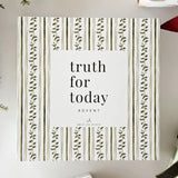 Twenty-five small cards, twenty-five days of waiting well. This set gives you one verse a day with a Christmas illustration, from December 1st to Christmas, something quietly constant to return to while everything else picks up speed. The cards come in a keepsake box, so the set works as a gift on its own. Keep the stack of cards in a stand on the counter, tuck one into a card for a friend, or use them as bookmarks along the way.

Details: - set of 25 cards - 4" x 4" - comes in a keepsake box - stands sold 