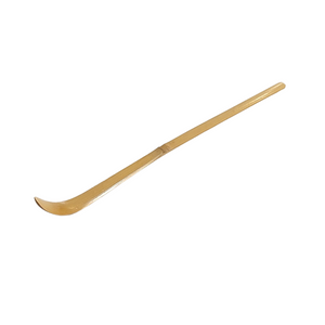 Use our bamboo matcha spoon to scoop your matcha into your cup  Biodegradable bamboo wood.  7"long