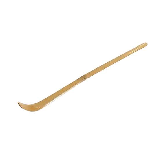 Use our bamboo matcha spoon to scoop your matcha into your cup  Biodegradable bamboo wood.  7