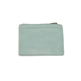 We love this mini wallet in a blue sugar vegan leather! It is full of style and will hold your license and up to six credit cards. The zipper pocket is roomy enough for your change and cash, and a pocket is on the back.&nbsp; This mini wallet is perfect for you, but it makes an awesome gift!

DIMENSIONS: 4 IN. H X 5.5 IN. W X .25 IN. D