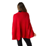 Looking for a quick way to elevate your outfit? Look no further than the red Kiara Wrap! Designed in one size, this chic accessory can be effortlessly pulled through for a trendy layered effect. Whether you're dressing up a casual look or adding a finishing touch to a formal outfit, the Kiara Wrap is a must-have for any occasion.&nbsp;

Materials: Acrylic. Perfect for fall!