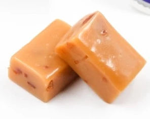 Salty and savory bacon pairs perfectly with smooth and sweet caramel. We use real pieces of bacon and fold them into the caramel - we have a feeling you'll go HOG WILD over them!  1 single caramel