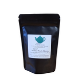 Floral, fresh, and fruity - Sweet Lavender Peach Matcha is a true delight for the senses. Craft-blended using pure cane sugar, premium green tea leaves, fragrant lavender, real peaches, and a dash of flavoring. Together these are ground according to traditional Japanese production methods for an innovative cup that is packed with flavor and wellness benefits.

1.5oz, Cane sugar, Green tea, Lavender, Peach, Natural + artificial flavors.

Brew 1 teaspoon Matcha Powder per 1 cup (8 ounces) water at 175 degrees