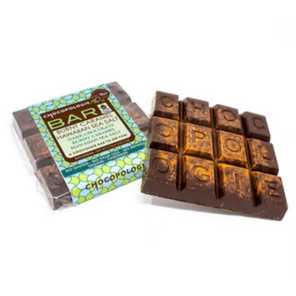 A chocolate bar to die for! This Chocopologie bar has dark Organic and Fairtrade chocolate holds a “burnt” chewy Dark Salted Caramel

No gluten, no palm oils, no refined sugars, fairtr

ade


3.75 oz. 

Fritz Knipschildt is a pioneer in the American artisan chocolate world.  Fritz changed the chocolate scene b bringing his knowledge of European chocolate to the USA in 1999.

Organic dark chocolate (cocoa mass* cocoa powder*, cocoa butter*, organic cane sugar*, vanilla* soy lecithin), organic cane 
