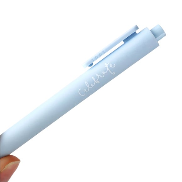 This pen from Emily Lex will make your writing better (for real! It's what everyone says when they try it!). Jotter pen with 