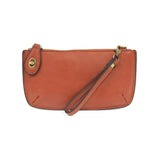 Our most popular bag, this mini clutch, with its sleek silhouette, is as gorgeous as it is versatile.&nbsp; Features include a polished turn lock, six card slots, and an interior zipper for change.&nbsp; It can be styled in many ways, with removable straps to alternate between wallet, crossbody, and wristlet!  &nbsp;5"H x 9.5"W x 1"D