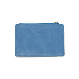 We love this mini wallet in a beautiful surf blue vegan leather! It is full of style and will hold your license and up to six credit cards. The zipper pocket is roomy enough for your change and cash, and a pocket is on the back.  This mini wallet is perfect for you, but it makes an awesome gift!  DIMENSIONS: 4 IN. H X 5.5 IN. W X .25 IN. D  ZIPPERED TOP CLOSURE ON EDGE  6 CREDIT CARD POCKETS  ID WINDOW POCKET