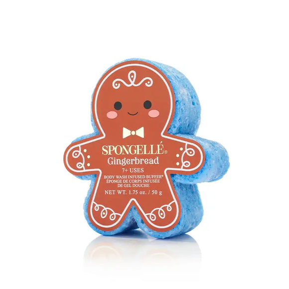 Elevate your shower experience with Spongelle’s® gingerbread-shaped ornament body wash infused buffers® - the perfect way to treat yourself this festive season! Each buffer is shaped like a gingerbread cookie, infused with luxurious body wash to leave your skin feeling soft, smooth, and refreshed. Good for 7+ uses each.

Fragarance Notes:

Top: Toasted Sugar Middle: Warm Cake Accord Base: Vanilla Bean

4oz

Made in the USA