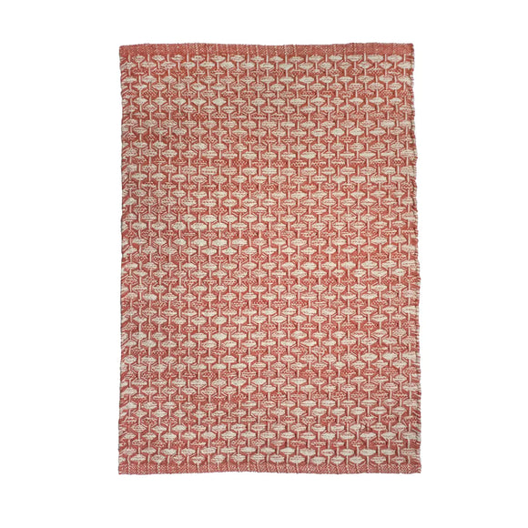 Clay Throw Rug Rug 2' x 3' Honeycomb: Clay – The Summer Kitchen