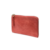 The Karina combines sleek styling with uber organization in beautiful antique-looking desert coral vegan leather! This bag has the ultimate versatility, as it can be worn as a crossbody, a clutch, or a wristlet. The bonus wallet, which includes credit card slots, ID windows, a zippered change pocket, and a billfold, will keep you organized and can be carried separately!


MAIN BAG: 9"H x 6"W x 1"D



Removable and adjustable crossbody strap 21"-26" with lobster claw clasps

Removable long wristlet strap 7" 