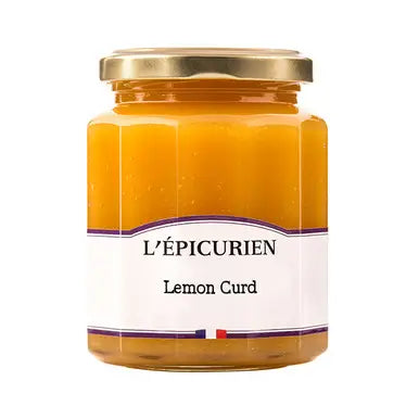 As pretty and delectable as its French name, Creme de Citron, this Lemon Curd will impress all of your guests. Made with high-quality ingredients, and with no preservatives or additives, use this curd in whichever way you see fit. This Lemon Curd can be used to fill tarts and pies, or you can spread it on a freshly baked scone.

Ingredients: Cane Sugar, Lemon Juice (13%), Water, Concentrated Butter, Pasteurized Liquid Egg, Pasteurized Yolk in Egg, Fruit Pectin, Agar-Agar, Soya Lecithin, Essential Lemon Oil 