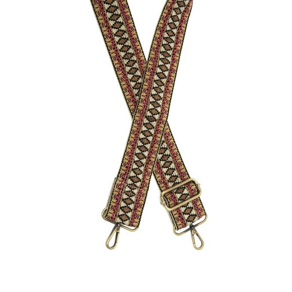 You'll love changing up the style of your purse with one of our guitar straps! This 2