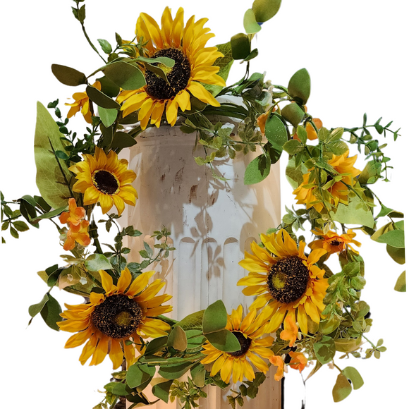 Sunflower Wreath
