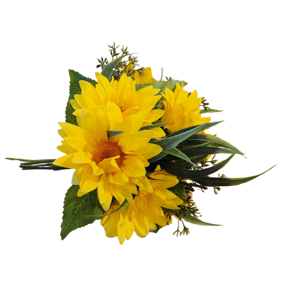 Bring a bit of happy in your home today with this beautiful sunflower mixed bouquet!  It's sunshine all day long with these gorgeous florals!

9