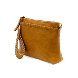 This sleek top zip clutch crafted in a whiskey colored buffalo grain vegan leather is accented with whipstitching to give it a modern western style. It looks great with jeans or a dress and easily goes from day to night as the Oakley can be carried as a clutch, a wristlet or a crossbody bag with the included detachable wristlet strap with whipstitched details, an adjustable and removable shoulder strap.


Dimensions: 7 in. H x 10 in. W x 3 in. D
Top zip closureWristlet strap with whipstitching: 8 in. long
A