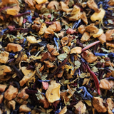 Red, White &amp; Blue Raspberry

1oz Apple, Hibiscus, Strawberry Leaves, Orange, Butterfly Blue Pea Flower, Stevia Leaves, Raspberry, Cornflower Petals, Natural Flavors (Organic Compliant).